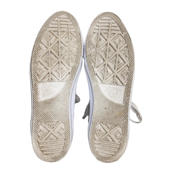 Converse Chuck Taylor All Star Gemma OX Mouse Dolphin Grey Sneakers Size 8 - Picture 9 of 11